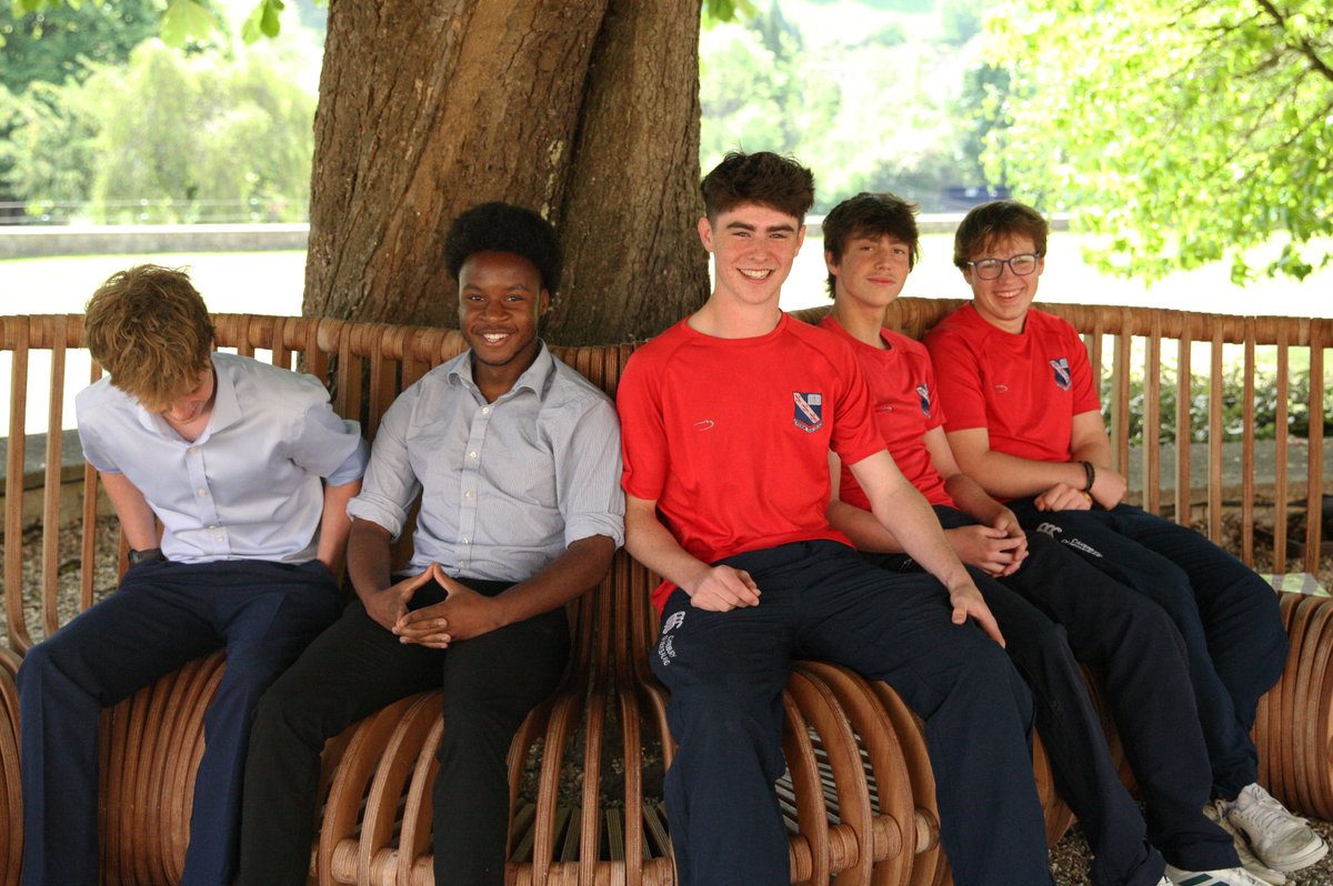MonktonBath's tweet photo. From a classroom concept to a lasting legacy... 🪑✨

What began as a GCSE idea has grown into a lasting legacy. While still completing his A Levels, Silas has seen his design become reality—a beautifully crafted wooden chair, now placed around a tree in Monkton’s Quad. 🌳 https://t.co/rj4F31lCIE
