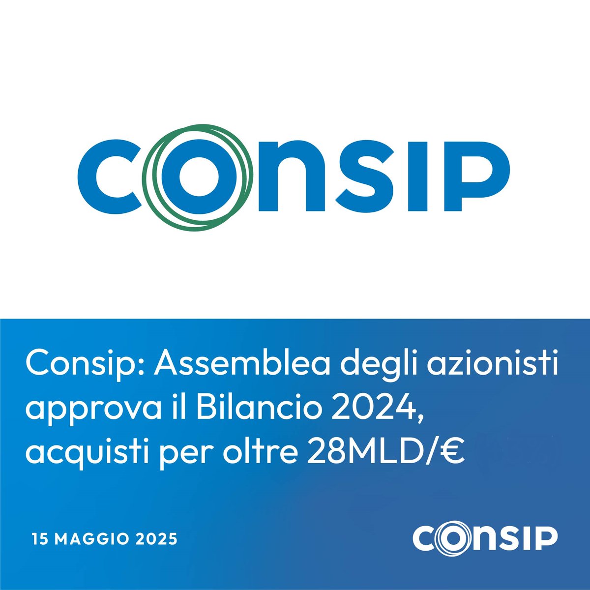 📈Approvato il Progetto di Bilancio 2024 di Consip: acquisti per 28,3 mld/€ attraverso 811mila contratti tra 240mila #imprese e 14mila #PA. Utile netto 3,5 mln/€, produzione +4%, investimenti +52%, liquidità +4%
📑Il comunicato 👇 bit.ly/43uj28C #Consip #eprocurement