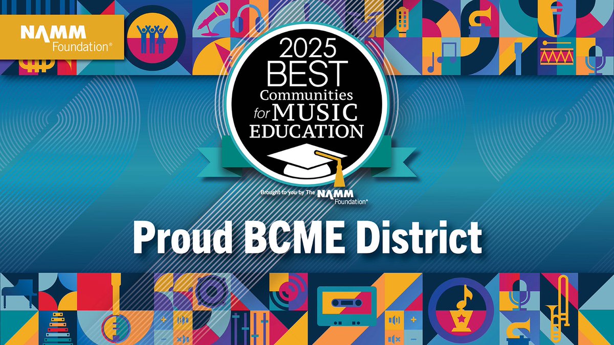 GCSD Arts (@gcsdart) on Twitter photo Greece was one of 935 districts across the nation honored with the Best Communities for Music Education designation from the NAMM Foundation! Congratulations to all and thank you for your support of music education in Greece! <a href="/GreeceCentral/">Greece Central</a> Greece was one of 935 districts across the nation honored with the Best Communities for Music Education designation from the NAMM Foundation! Congratulations to all and thank you for your support of music education in Greece! <a href="/GreeceCentral/">Greece Central</a>