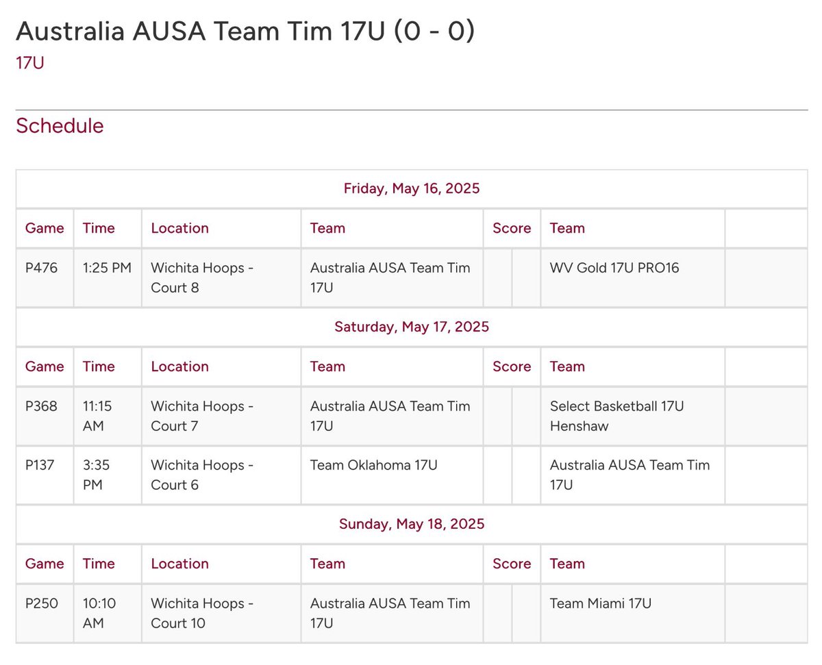 Oskar Olechnowicz (@oskarolechno) on Twitter photo Coaches, I will be playing in Wichita with <a href="/AUSA_Hoops/">AUSA Hoops</a> for Team Tim (<a href="/timmykov/">Coach Tim Kovacevic</a>) at the <a href="/PRO16League/">PRO16/NXTPRO League</a> this Friday to Sunday.
Looking forward to playing!
Here is my schedule below
<a href="/jordanemullan/">Jordan Mullan</a>
<a href="/CoachSepo/">Coach.Sepo</a> Coaches, I will be playing in Wichita with <a href="/AUSA_Hoops/">AUSA Hoops</a> for Team Tim (<a href="/timmykov/">Coach Tim Kovacevic</a>) at the <a href="/PRO16League/">PRO16/NXTPRO League</a> this Friday to Sunday.
Looking forward to playing!
Here is my schedule below
<a href="/jordanemullan/">Jordan Mullan</a>
<a href="/CoachSepo/">Coach.Sepo</a>
