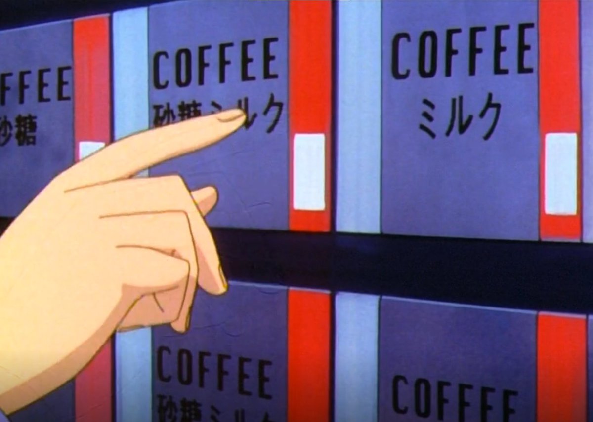 Der Kaffee geht rein