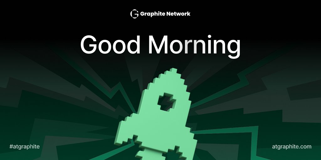 GraphiteNetwork's tweet image. gm, on-chain citizens ☀️

Another day to trade clean, earn fairly, and build reputation that speaks louder than volume.

Block by block, we&apos;re making trust the default.

Let’s get to it! 😎

#AtGraphite