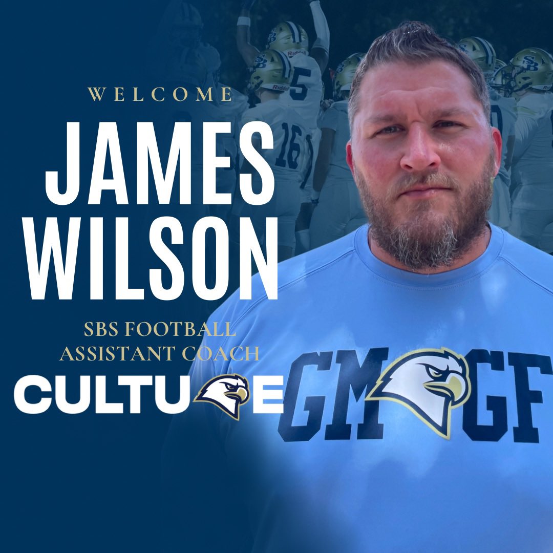 Excited to have a Marine, multiple martial arts Black Belt and experienced football coach (across many levels) join our staff.  Welcome to the fam Coach Wilson!