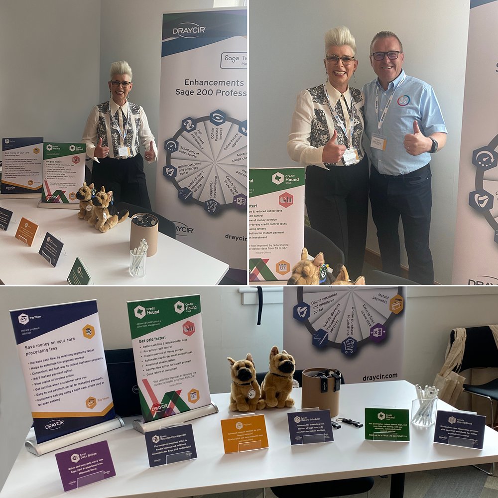 Draycir's Zoe Young is today at the Kinspeed Live 2025 event where she is presenting our various Sage 200 solutions!