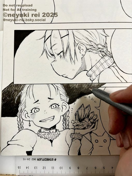 ペン入れ! #comitia152 