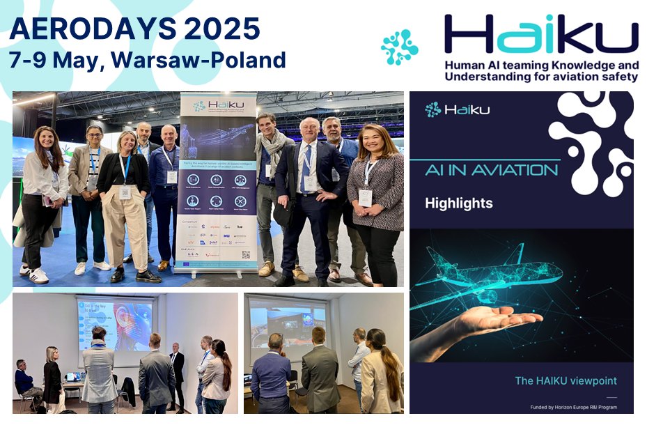 The <a href="/HAIKUproject_EU/">HAIKU</a>  took part in <a href="/aerodays2025/">Aerodays</a>  ✈️ We showcased who we are, what we do &amp; shared key insights we've gained so far❗ For more info read haikuproject.eu/presentation-a…
📢Our Glossy Report from HAIKU  viewpoint is available 👉👉haikuproject.eu/report-aeroday…
#HorizonEU #cinea_eu