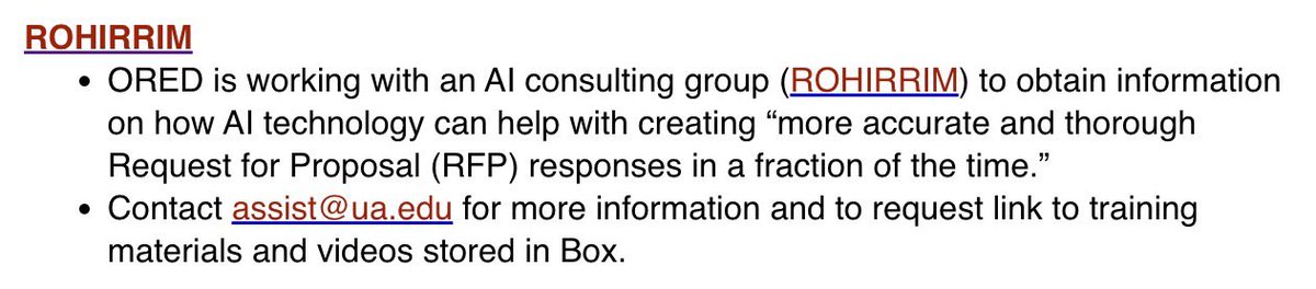 I’m telling you, the thing that may turn the tide on AI in higher ed is when students realize how much their professors use AI, esp for things like rec letters (I don’t).

Meanwhile on vacation I got an email with this in it;