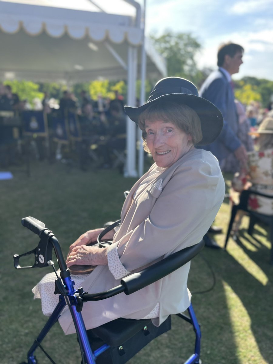 livethebeatuk's tweet photo. What an absolute privilege it was to have been invited to the Education and Skills #gardenparty at Buckingham Palace yesterday. We were representing our Creative Health work with our intergenerational choir alongside @HealthboxCIC and @readygen https://t.co/dEK5g6yOmc