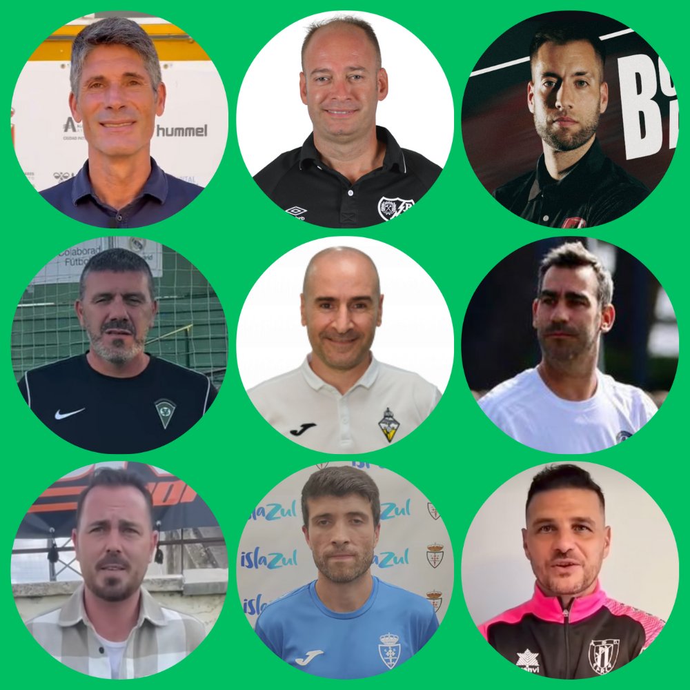 🏆3aRFEF GRUPO 7 |
⭐ONCE IDEAL 2024/2025
👨‍🏫MEJOR ENTRENADOR

👉 <a href="/VivarDorado/">Ángel Vivar Dorado</a> (<a href="/rsda_oficial/">RSD ALCALA SAD</a> )
👉 <a href="/JorgeVallejoRe/">Jorge Vallejo</a> (<a href="/RayoVallecano/">Rayo Vallecano</a> "B")
👉 <a href="/BorjaBardera/">Bardera</a> (<a href="/AdTorrejoncf/">A.D. TORREJON C.F.</a> )
👉 <a href="/DavidGalanCaste/">David Galán Castellanos</a> (<a href="/SADvillaverde/">SAD Villaverde San Andrés</a> )
👉 <a href="/zamorano_javi/">Javi Zamorano</a> (<a href="/CDGalapagar/">C.D. Galapagar</a> )
👉 <a href="/manugomi/">Manu González Millán</a> (<a href="/LasRozas_CF/">Las Rozas CF</a> )
👉