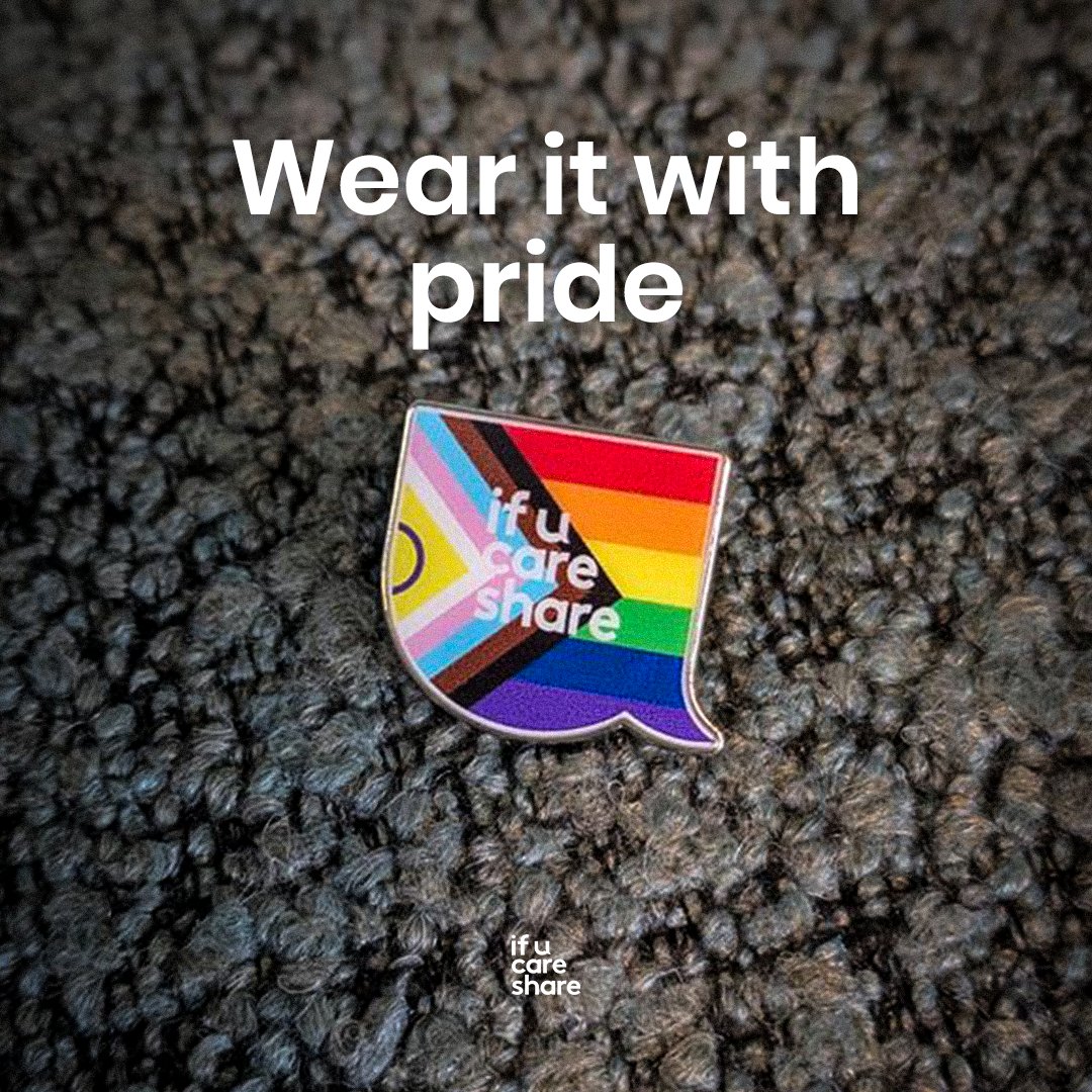 A long awaited return... our pride pin badges are back in stock! 🏳️‍🌈

👉 bit.ly/IUCS_PridePin

#SuicidePrevention #SuicideAwareness #SupportAfterSuicide #IfUCareShare #MentalHealthMatters #MentalHealthAwareness