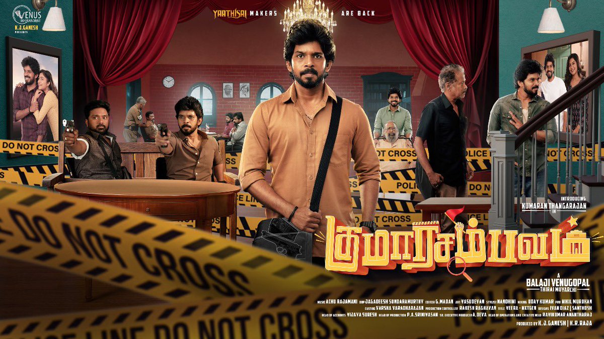 Arya (@arya_offl) on Twitter photo youtu.be/vlWIgJFpKAI?siโฆ
Happy to launch the First Look #EMOTIONPoster of #KumaaraSambavam ๐ฅ
From the makers of #Yaathisai โค
Best wishes to the entire team, wishing them a big success!
A film by <a href="/balajesaar/">BalajeSaar</a>.
Produced by <a href="/venusinfotain/">Venus Infotainment</a>.
An @achu_rajamaniย musical.
<a href="/balajesaar/">BalajeSaar</a> youtu.be/vlWIgJFpKAI?siโฆ
Happy to launch the First Look #EMOTIONPoster of #KumaaraSambavam ๐ฅ
From the makers of #Yaathisai โค
Best wishes to the entire team, wishing them a big success!
A film by <a href="/balajesaar/">BalajeSaar</a>.
Produced by <a href="/venusinfotain/">Venus Infotainment</a>.
An @achu_rajamaniย musical.
<a href="/balajesaar/">BalajeSaar</a>