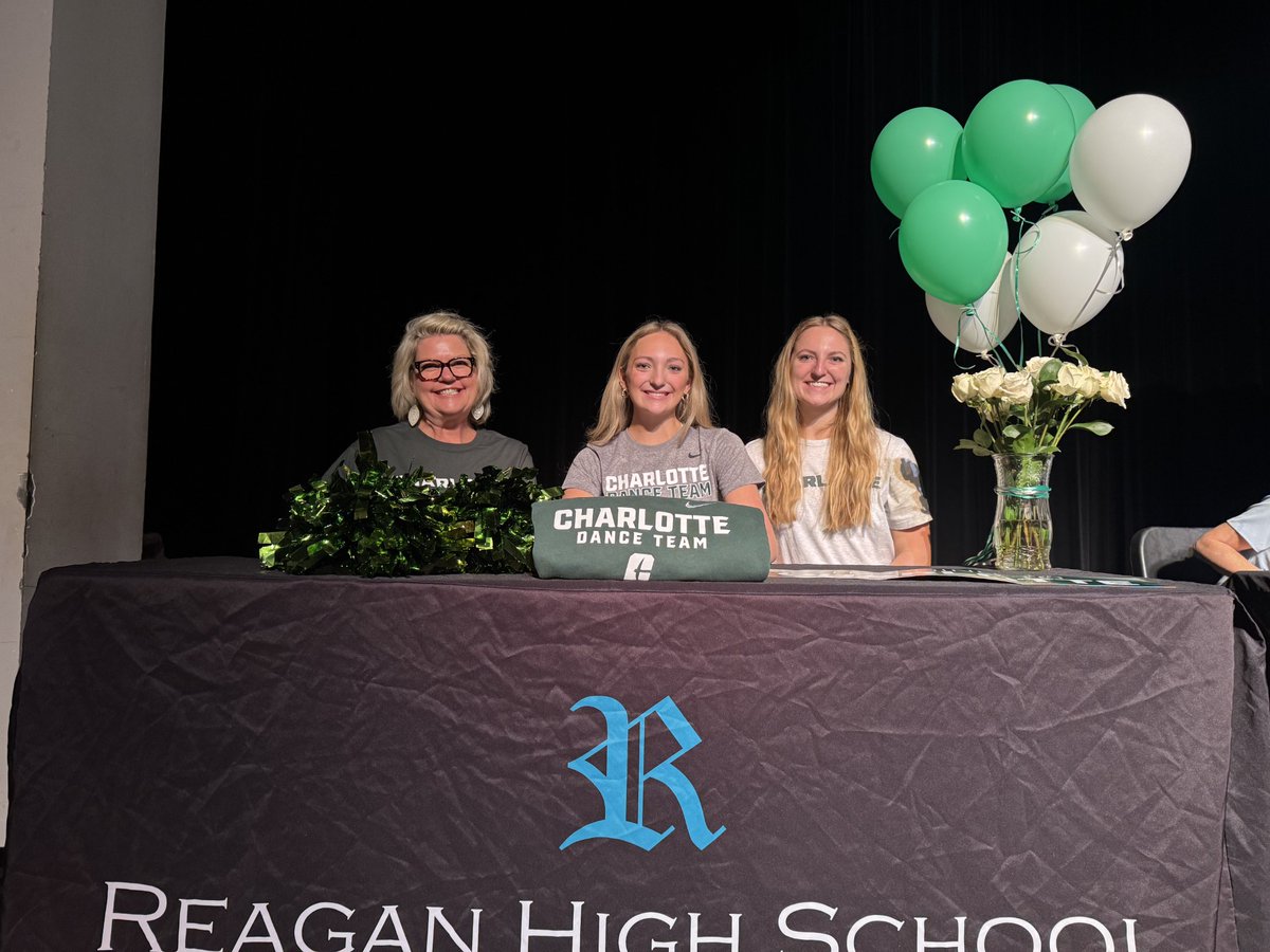 Brad Royal (@bradroyal_1) on Twitter photo Congrats to Anna Fallin on signing her #NLI to dance at <a href="/unccharlotte/">UNC Charlotte</a>. <a href="/Charlotte49ers/">Charlotte 49ers</a> is picking up a great dancer and an even better student athlete. We're very proud of you Anna! #wearepafftown #RaiderNation #oneschoolonecommunityonefamily <a href="/RRHSAthletics/">Reagan Athletics</a> <a href="/RHSRaiderettes/">Reagan Raiderettes</a> Congrats to Anna Fallin on signing her #NLI to dance at <a href="/unccharlotte/">UNC Charlotte</a>. <a href="/Charlotte49ers/">Charlotte 49ers</a> is picking up a great dancer and an even better student athlete. We're very proud of you Anna! #wearepafftown #RaiderNation #oneschoolonecommunityonefamily <a href="/RRHSAthletics/">Reagan Athletics</a> <a href="/RHSRaiderettes/">Reagan Raiderettes</a>