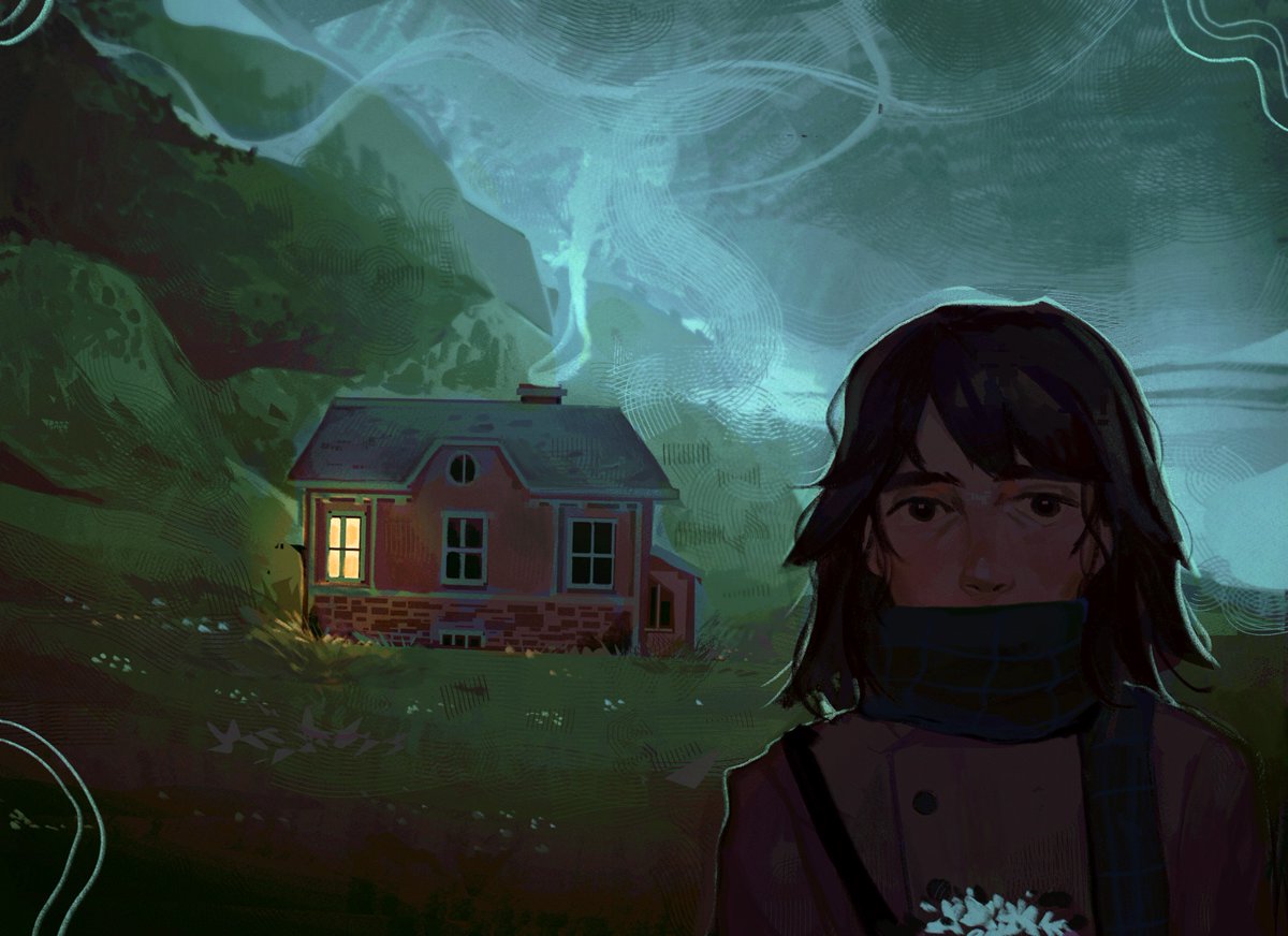 toniclock's tweet image. girl with the pumpkin mask (an unintentional series)