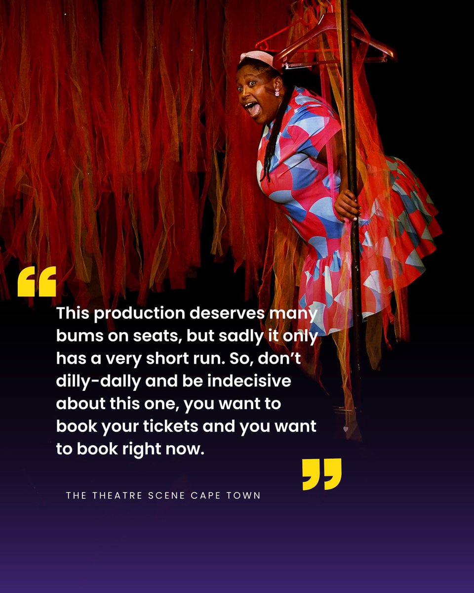 WARNING: This show will mess with you. Gaslighting? Maybe. Unreliable narrator? You can be the judge of that. A good time? An absolute guarantee. Catch DON’T BELIEVE A WORD I SAY on 22 - 25 May at 59 Dorset Road, Parkwood.

Grab your seat now: popartcentre.co.za/theatre/book-t…