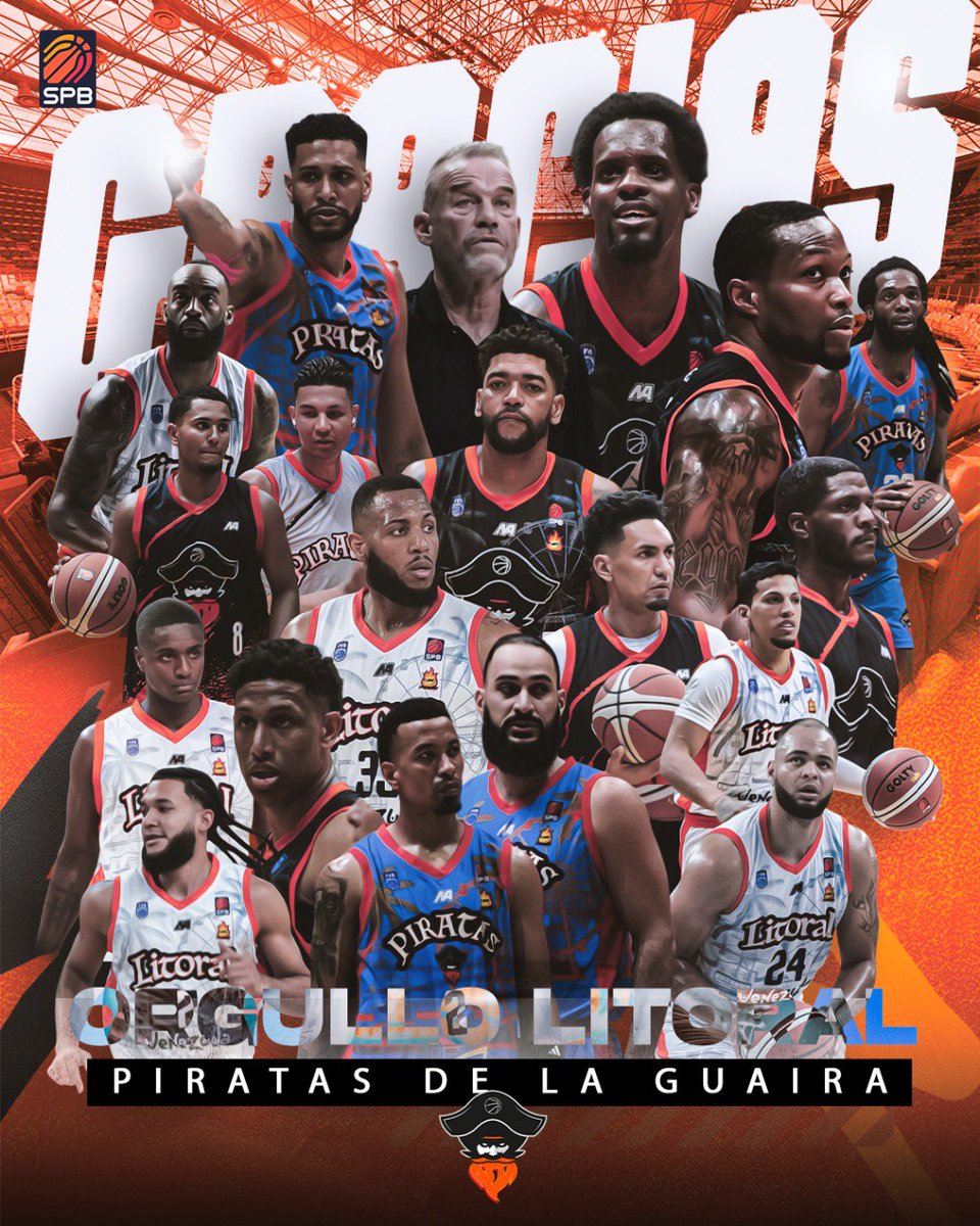 GRACIAS PIRATAS 🏴‍☠️ 

Queremos agradecerle a nuestros jugadores, cuerpo técnico y staff por todo su compromiso y entrega durante esta temporada 🏀

A nuestra fiel afición, gracias por su apoyo incondicional ¡Volveremos más fuertes! 🙌🏻

#PiratasdelaGuaira #OrgulloLitoral #spb2025