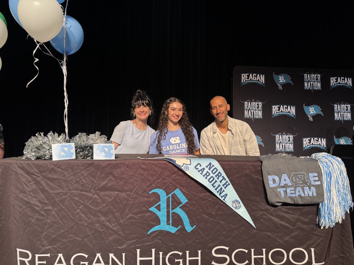 Brad Royal (@bradroyal_1) on Twitter photo Congrats to Felicity Resendes on signing her #NLI to dance at <a href="/UNC/">UNC-Chapel Hill</a>. <a href="/carolinagirlsnc/">UNC Carolina Girls</a> is picking up a great dancer and an even better student athlete. We're very proud of you Felicity! #wearepafftown #RaiderNation #oneschoolonecommunityonefamily <a href="/RRHSAthletics/">Reagan Athletics</a> <a href="/RHSRaiderettes/">Reagan Raiderettes</a> Congrats to Felicity Resendes on signing her #NLI to dance at <a href="/UNC/">UNC-Chapel Hill</a>. <a href="/carolinagirlsnc/">UNC Carolina Girls</a> is picking up a great dancer and an even better student athlete. We're very proud of you Felicity! #wearepafftown #RaiderNation #oneschoolonecommunityonefamily <a href="/RRHSAthletics/">Reagan Athletics</a> <a href="/RHSRaiderettes/">Reagan Raiderettes</a>
