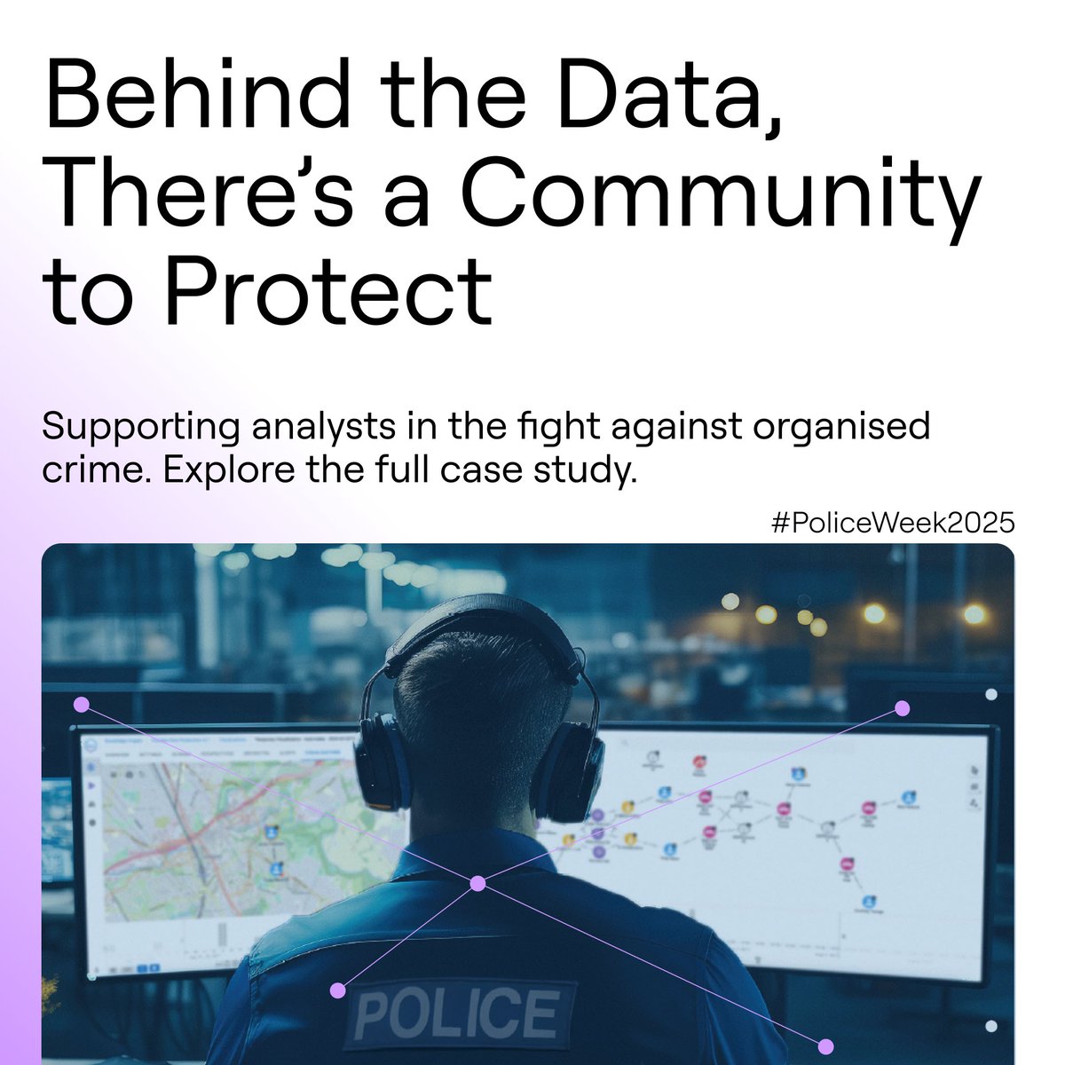 Fighting organised crime means working through complex data, fast. 🏃💨

Law enforcement intelligence #analysts face this challenge daily, turning #data into decisions that keep communities safe. 

We are proud to support that mission behind the scenes.
graphaware.com/resources/tran…