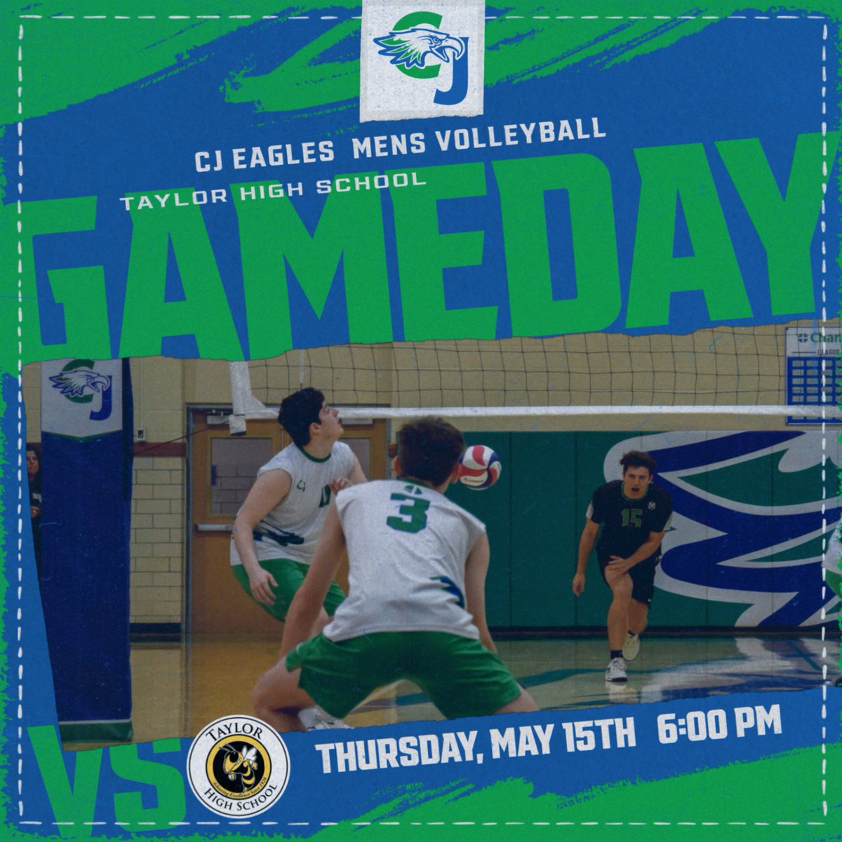 Volleyball heads to Cincinnati for their 2nd round tournament game against Taylor High School. Match starts at 6:00pm and tickets can be purchased at ohsaa.org/tickets