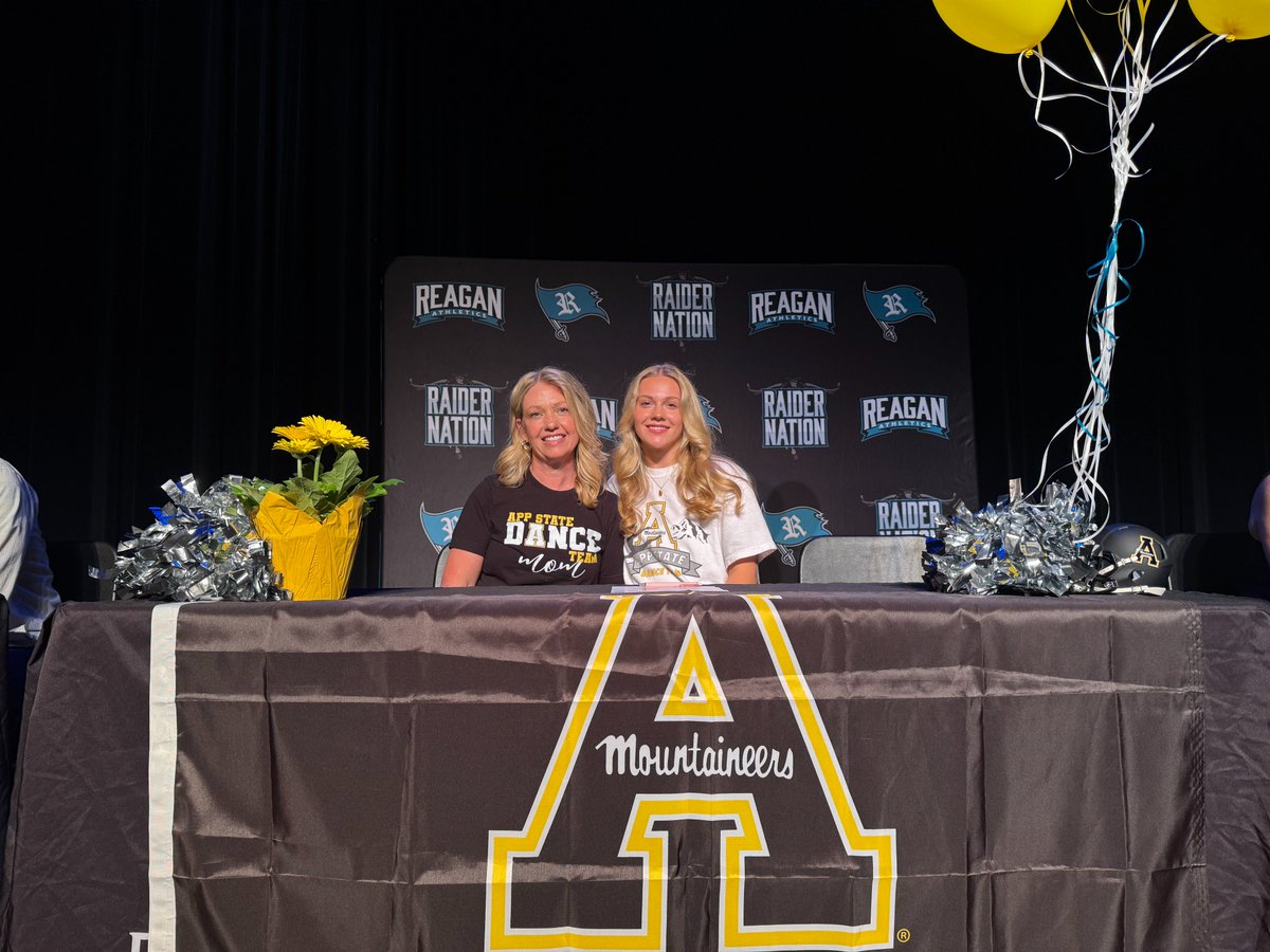 Brad Royal (@bradroyal_1) on Twitter photo Congrats to Kate Spangler on signing her #NLI to dance at <a href="/appstate/">Appalachian State</a>. <a href="/AppStateDT/">App State Dance Team</a> is picking up a great dancer and an even better student athlete. We're very proud of you Kate! #wearepafftown #RaiderNation #oneschoolonecommunityonefamily <a href="/RRHSAthletics/">Reagan Athletics</a> <a href="/RHSRaiderettes/">Reagan Raiderettes</a> Congrats to Kate Spangler on signing her #NLI to dance at <a href="/appstate/">Appalachian State</a>. <a href="/AppStateDT/">App State Dance Team</a> is picking up a great dancer and an even better student athlete. We're very proud of you Kate! #wearepafftown #RaiderNation #oneschoolonecommunityonefamily <a href="/RRHSAthletics/">Reagan Athletics</a> <a href="/RHSRaiderettes/">Reagan Raiderettes</a>