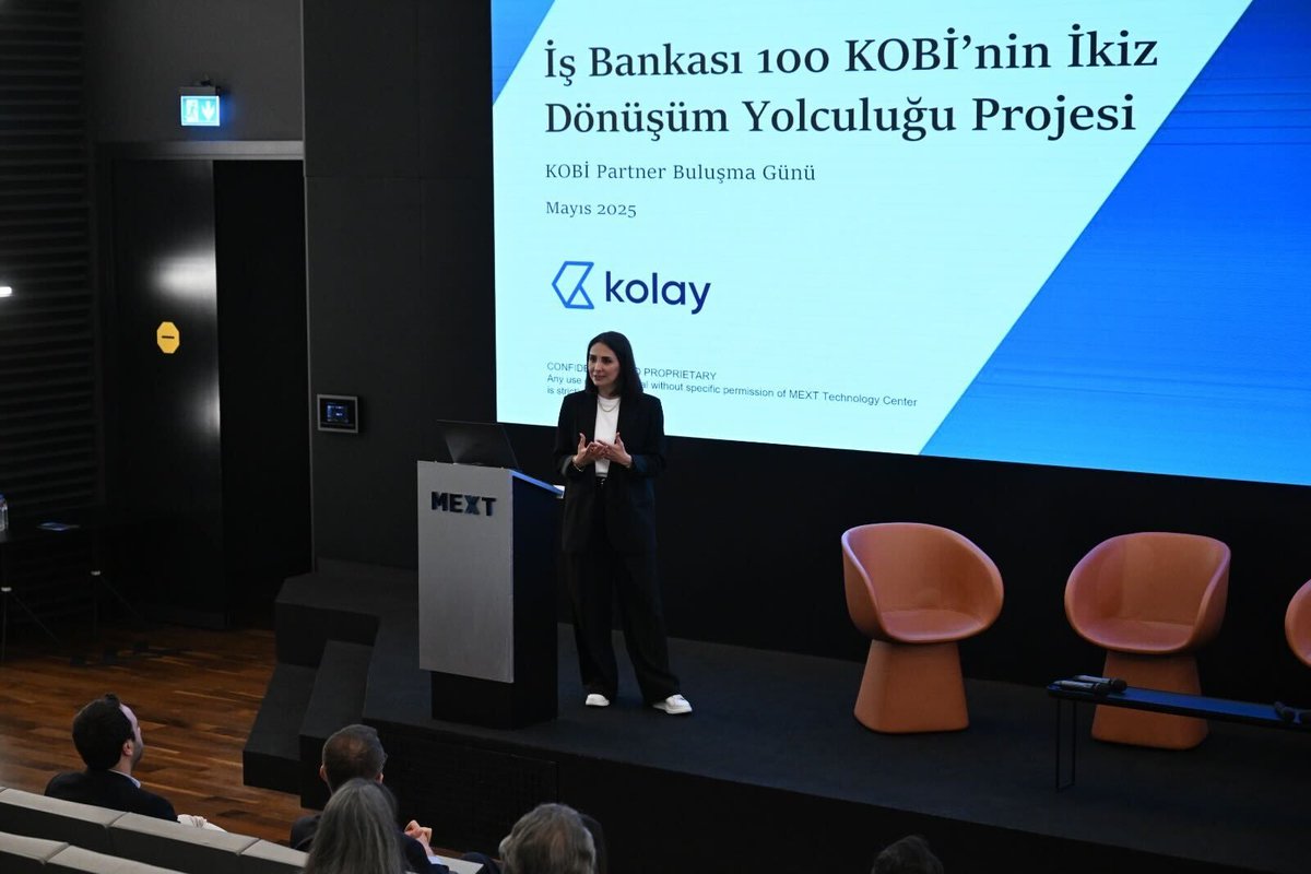 Bu hafta MEXT ve Türkiye İş Bankası iş birliğiyle düzenlenen KOBİ ve Partner Buluşma Etkinliği’ndeydik. KOSGEB ve EBRD desteğiyle hayata geçirilen “100 KOBİ’nin İkiz Dönüşüm Yolculuğu” projesi kapsamında dijitalleşme ve sürdürülebilirlik üzerine keyifli bir buluşma