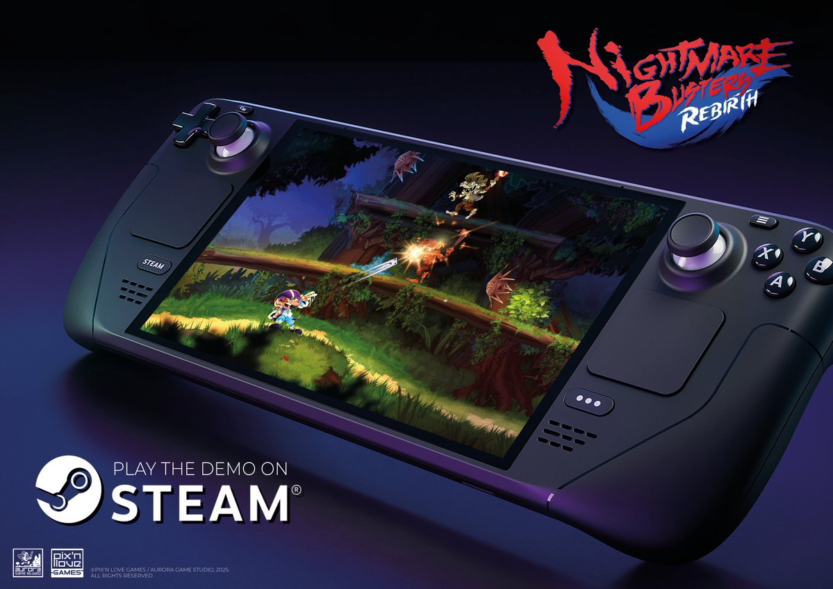 🚨 The demo is live! 
🎮 Want to play #NightmareBusters Rebirth? Now you can — the free playable demo is available on Steam! 

💻 Get a first glimpse of the game’s enchanting world ✨… and take on the first challenges!💥

➡️store.steampowered.com/app/3237630/Ni…