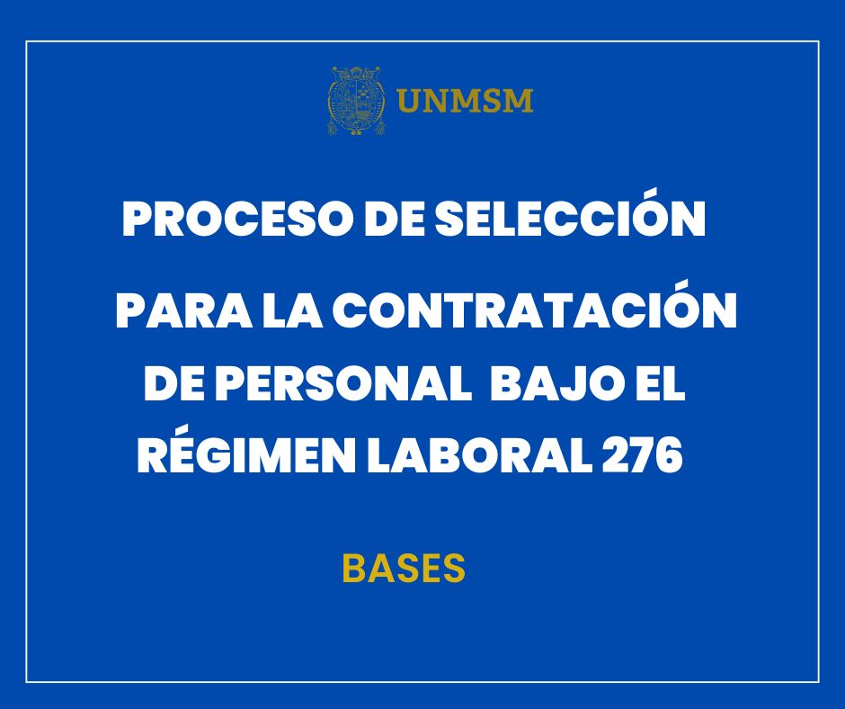 FcaUnmsm's tweet image. Presentación de expedientes 26 y 27 de mayo de 2025. 
👉🏽Vea la convocatoria, bases, cronograma y el cuadro de plazas para el Concurso Público de Méritos N.º 01-2025/UNMSM, para cubrir setenta y ocho (78) plazas bajo el régimen laboral : goo.su/3y65LI