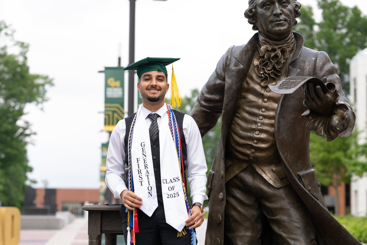 George Mason University (@georgemasonu) on Twitter photo No matter where you go or what you do, you'll always be a <a href="/GeorgeMasonU/">George Mason University</a> Patriot! 💚💛🎓
Congratulations, #Mason2025! #MasonGrad #MasonNation
<a href="/MasonAlumni/">George Mason Alumni Association</a>
📷: OUB No matter where you go or what you do, you'll always be a <a href="/GeorgeMasonU/">George Mason University</a> Patriot! 💚💛🎓
Congratulations, #Mason2025! #MasonGrad #MasonNation
<a href="/MasonAlumni/">George Mason Alumni Association</a>
📷: OUB