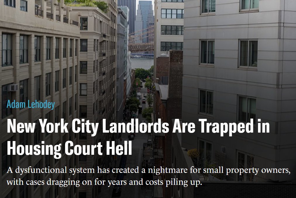 Some renters in New York City have taken advantage of tenant-protection laws and stopped paying rent, dragging landlords into legal disputes. It’s not fair to landlords or to honest tenants, who end up absorbing these costs through higher rents, writes Adam Lehodey.