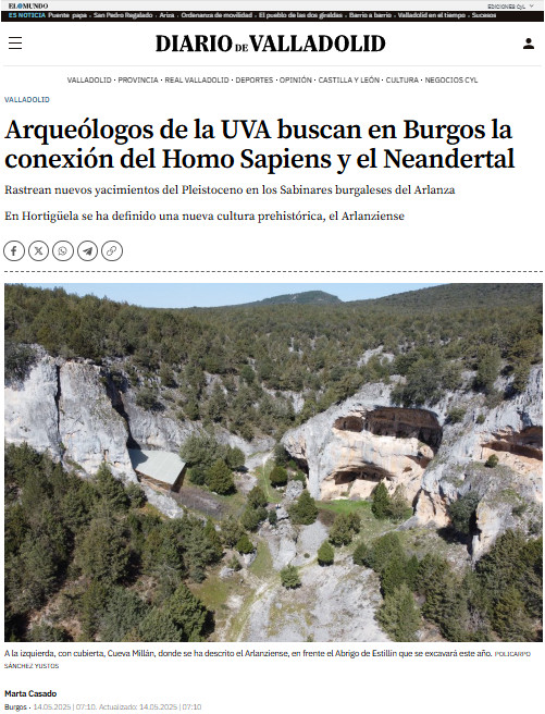 ARQUEOSABINARES (@arqueosabinares) on Twitter photo La prensa se vuelve a hacer eco del Arlanziense, esta vez es el @elcorreodeburgos y @diariovalladolid firmado por @martacasado
diariodevalladolid.es/valladolid/250…
elcorreodeburgos.com/burgos/250514/…
elcorreodeburgos.com/burgos/250514/…
elcorreodeburgos.com/burgos/250514/…
#arqueosabinares #UVA #JCYL #ayuntamientodehortigüela La prensa se vuelve a hacer eco del Arlanziense, esta vez es el @elcorreodeburgos y @diariovalladolid firmado por @martacasado
diariodevalladolid.es/valladolid/250…
elcorreodeburgos.com/burgos/250514/…
elcorreodeburgos.com/burgos/250514/…
elcorreodeburgos.com/burgos/250514/…
#arqueosabinares #UVA #JCYL #ayuntamientodehortigüela