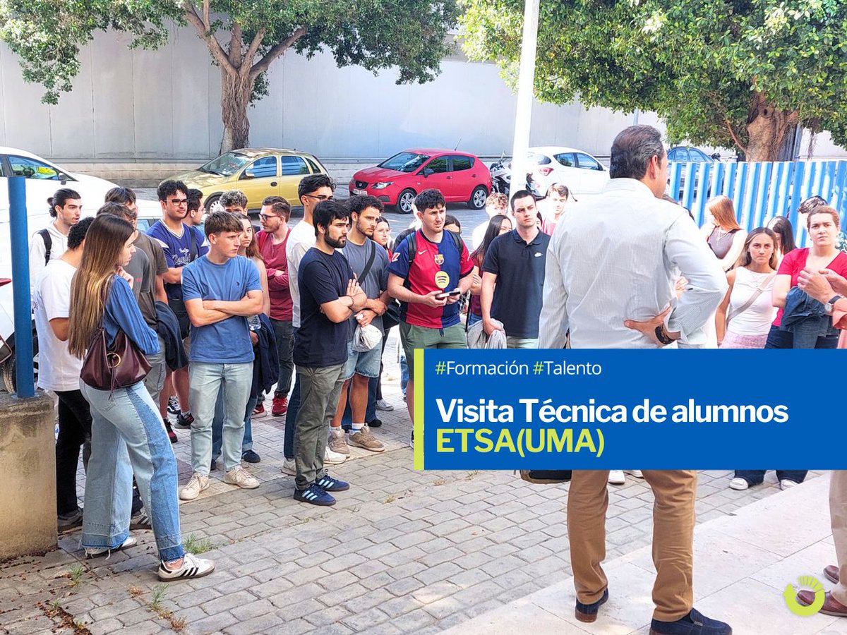 CemosaOficial's tweet image. 🔍Visita de #TalentoJoven al laboratorio de CEMOSA Málaga 🧑‍🎓🏗️

Recibimos a 50 alumnos de Arquitectura de la @InfoUMA, que conocieron cómo trabajamos en el control de calidad de materiales.

#CEMOSA #ControlCalidad #ETSA #UMA