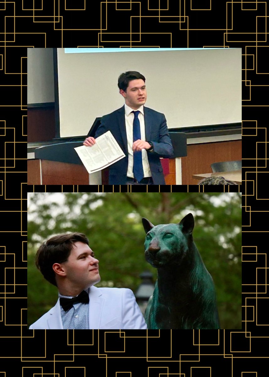 Congrats to Public Choice Associate Christian Wright who crossed the graduation stage last weekend! He’s on his way to the University of Alabama to pursue a graduate degree in religious studies. #Applause #cofcgrad #reachinggoals