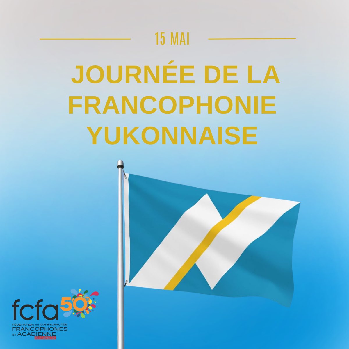 Proclamée par le gouvernement du Yukon en 2007, la Journée de la francophonie yukonnaise célèbre le dynamisme d'une communauté forte de plus de 5 700 personnes qui parlent le français - la 3e juridiction la plus bilingue au pays!