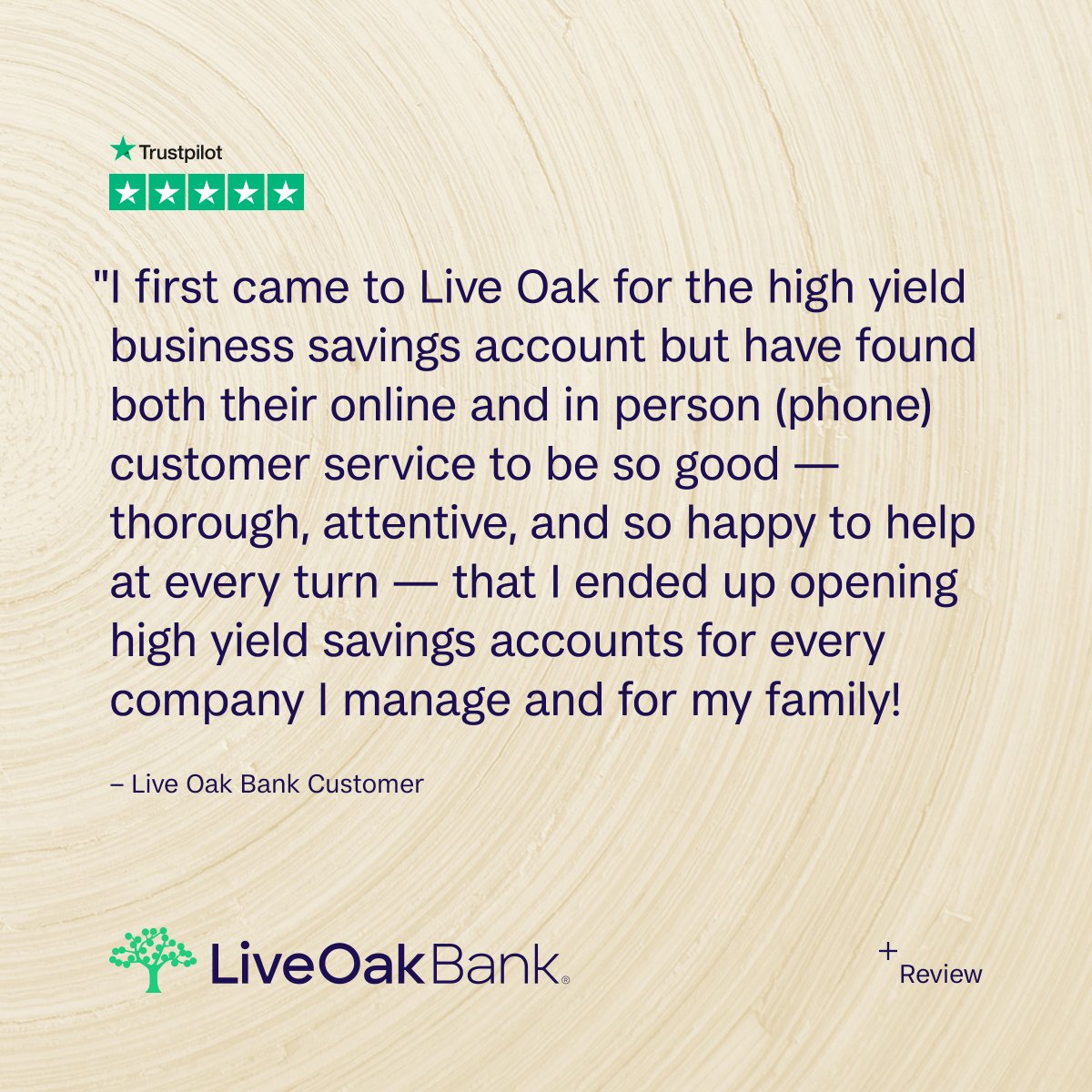 One happy customer, multiple accounts opened 🤩 This customer's experience with our high-yield savings account and outstanding service led them to recommend us to their businesses and family. That's the power of great banking!

Member FDIC.