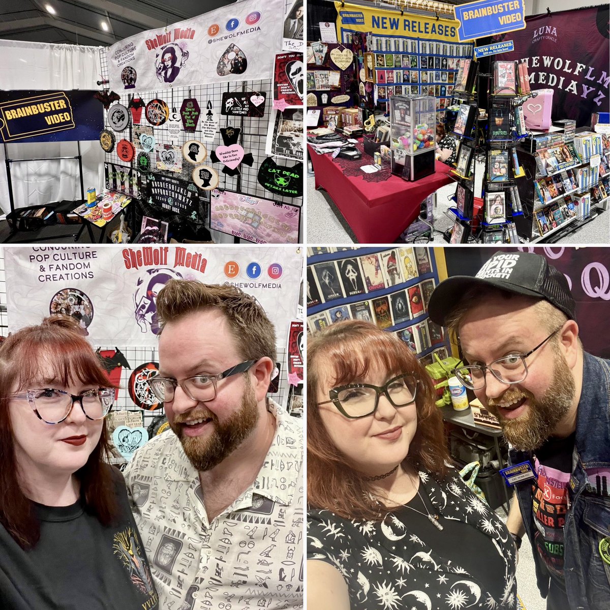 Thank you for 3 Years of @SpookalaFL - all the laughter, the tears, the Corey Feldman.

We went from a weirdo flea market setup, to the king and queen troubadours for pop culture weirdness.