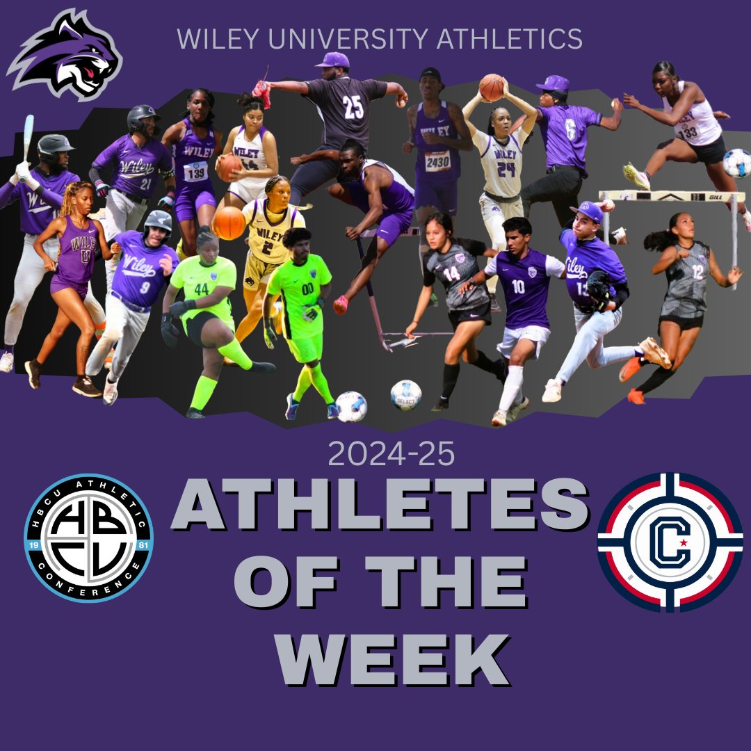 Wiley Athletics (@wileyathletics) on Twitter photo We had 37 Athletes of the Week in 2024-25, which is fourth in athletic department history. Our 31 in the <a href="/HBCUAC/">HBCU Athletic Conference</a> is the most since we joined in 2022. #FeartheClaws #WhereWinnersThrive #GoForthInspired We had 37 Athletes of the Week in 2024-25, which is fourth in athletic department history. Our 31 in the <a href="/HBCUAC/">HBCU Athletic Conference</a> is the most since we joined in 2022. #FeartheClaws #WhereWinnersThrive #GoForthInspired