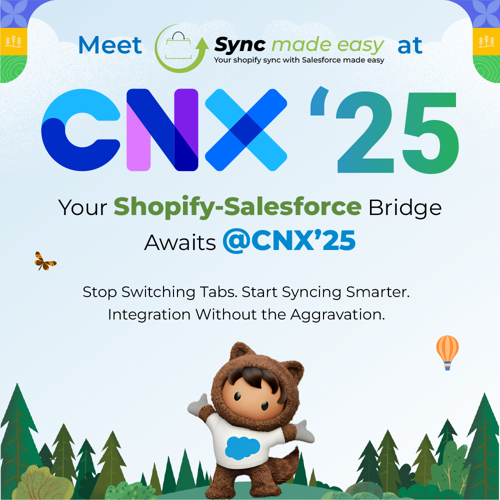 Sync Made Easy (@syncmadeeasy) on Twitter photo Ready to connect, collaborate, and sync smarter?
Join Sync Made Easy at CNX’25 where the <a href="/salesforce/">Salesforce</a> world meets innovation.
Say goodbye to tab overload. Say hello to seamless Shopify integration.
Meet us at CNX’25! calendly.com/piyushsinghal/…
#cnx25 #CNX2025 #SalesforceCNX Ready to connect, collaborate, and sync smarter?
Join Sync Made Easy at CNX’25 where the <a href="/salesforce/">Salesforce</a> world meets innovation.
Say goodbye to tab overload. Say hello to seamless Shopify integration.
Meet us at CNX’25! calendly.com/piyushsinghal/…
#cnx25 #CNX2025 #SalesforceCNX