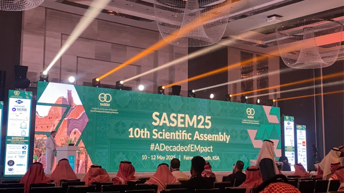 Truly Honored to participate in the extraordinary #SASEM25 insightful sessions, inspiring minds, and a powerful reminder of why we commit to Emergency Medicine. #ADecadeOfEMpact and #EMbracingTheFuture in every moment.