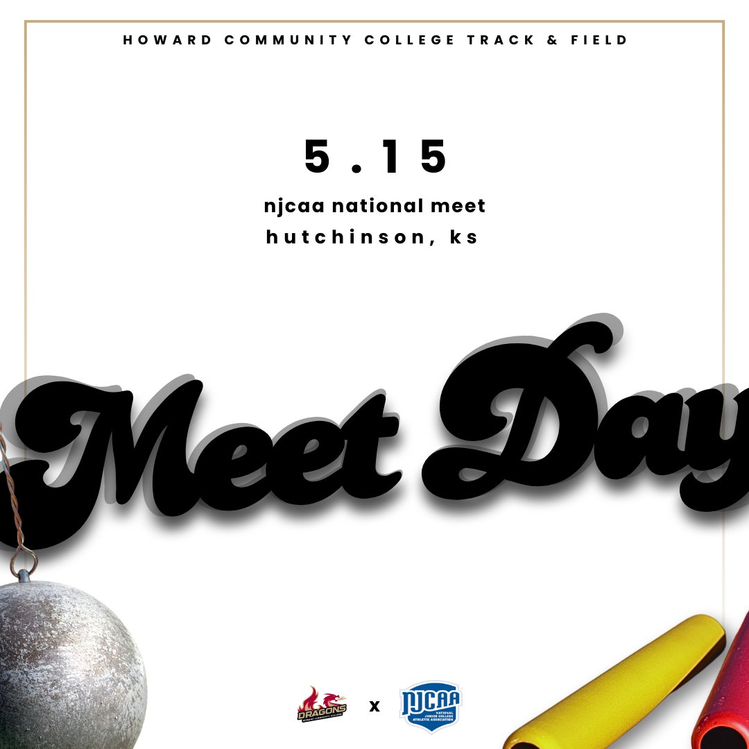 MEET DAY: Five Dragons head to Nationals! Let's get the gold! 🐉🐉

#GoDragons #DragonCountry