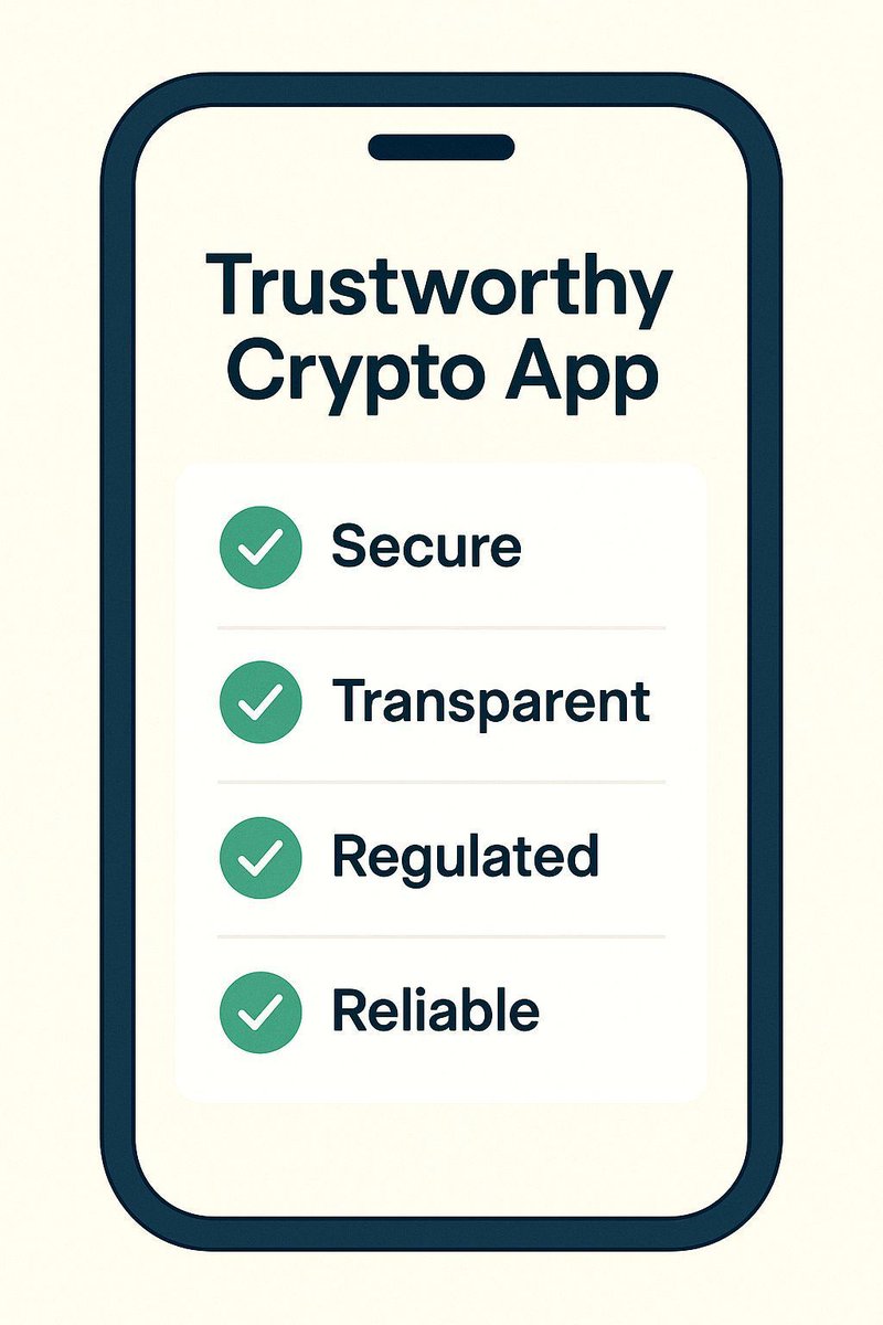 How to know if you can trust a crypto platform:

✅ Clear company info
✅ Regulatory transparency
✅ Transparent fees
✅ Good UX

Always check before you connect.