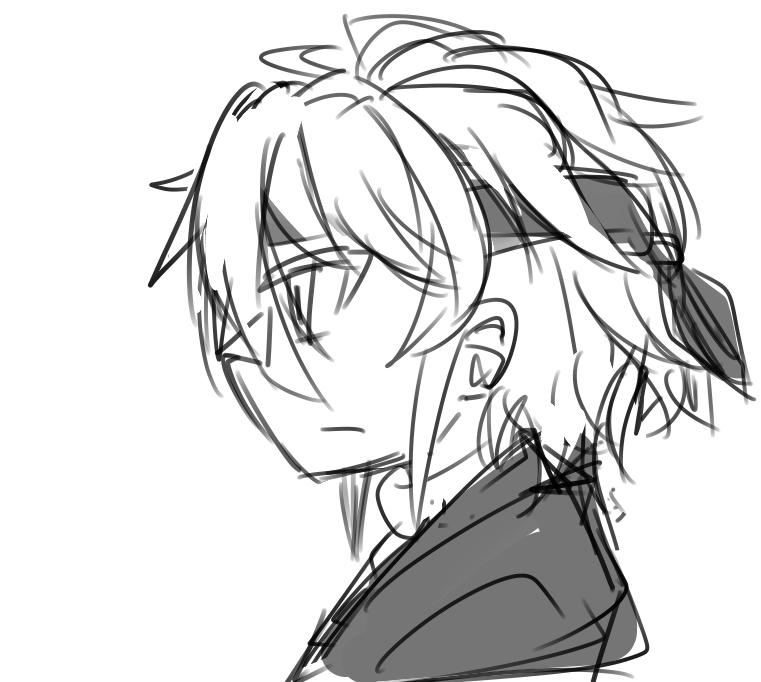 ⚠擬人化注意
擬氷虎をちょっとだけ髪を変えたやつ...
前より描きやすくなったかつそこまで変じゃなくなったと思います
あと後ろで結んでいた長い髪が消失しました