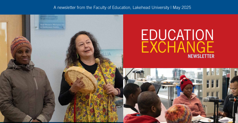 The May 2025 issue of Education Exchange, has been published. This issue features news of the Global Citizenship Summit in Orillia, recipients of various awards including the RITE (Research in Teacher Education award), faculty news, and more. 

shorturl.at/AblfW