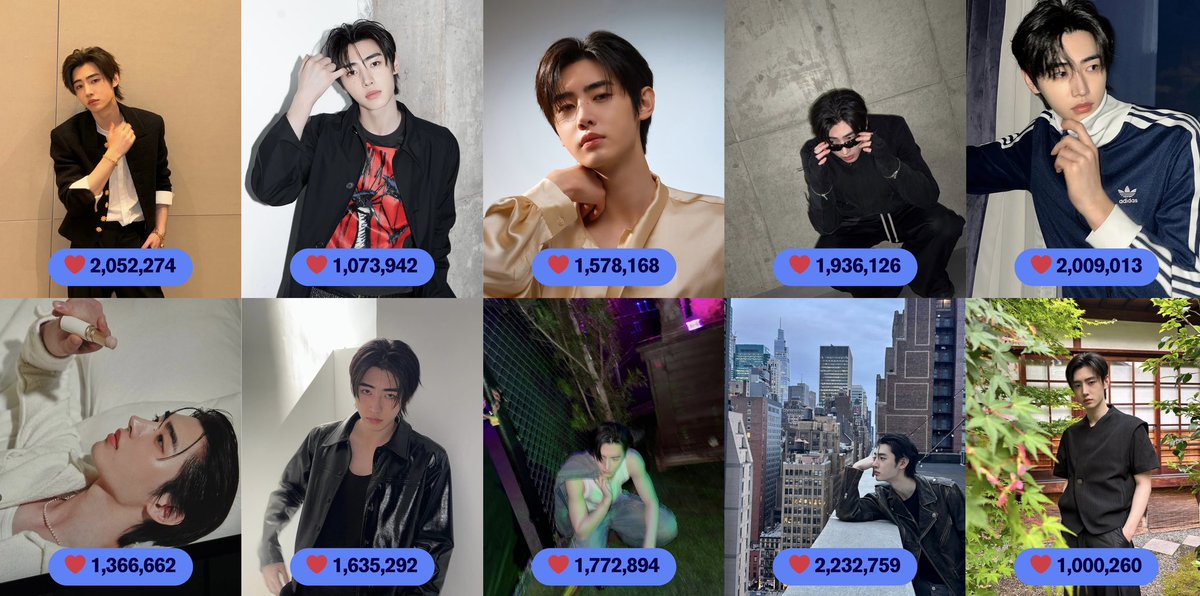 PSHGlobalTeam's tweet image. [INFO] 250515

Sunghoon’s latest post for #ADERERROR has just reached 1M likes on Instagram! 🎉

This year so far, seven out of his eleven individual posts garnered over 1 million likes on #ENHYPEN official Instagram page, with three of them surpassing the 2 million mark 🔥