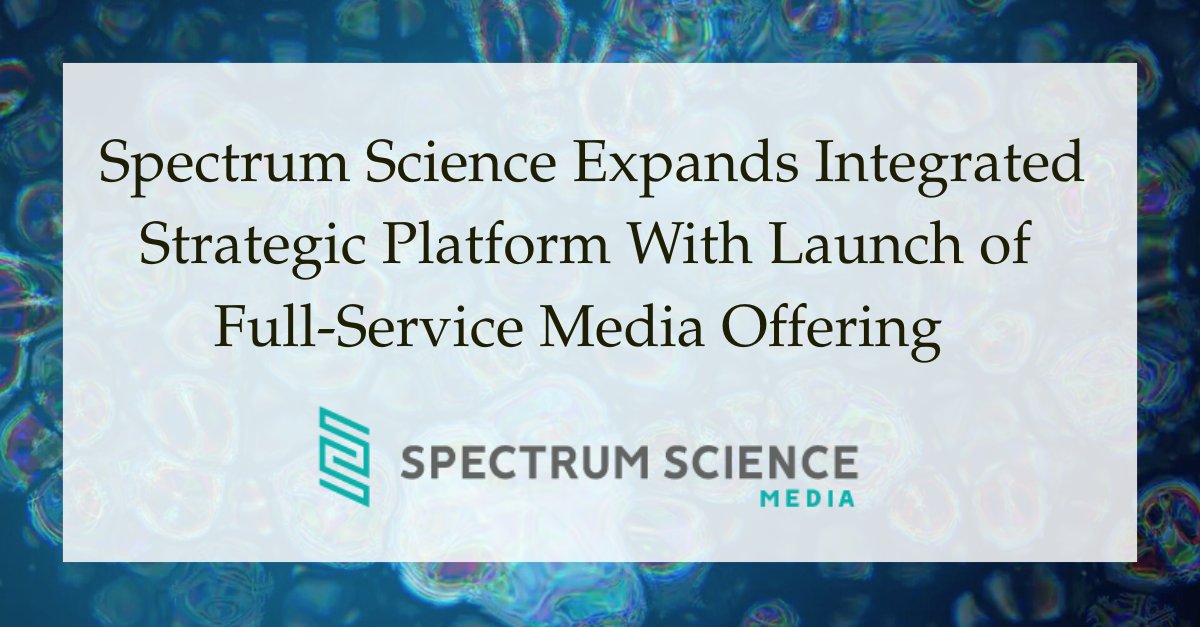 SpectrumScience (@spectrumscience) on Twitter photo Introducing Spectrum Science Media, our dedicated, award-winning media group offering performance-driven, omnichannel media planning, buying, optimization and analytics. Read more: spectrumscience.com/perspectives/s… Introducing Spectrum Science Media, our dedicated, award-winning media group offering performance-driven, omnichannel media planning, buying, optimization and analytics. Read more: spectrumscience.com/perspectives/s…