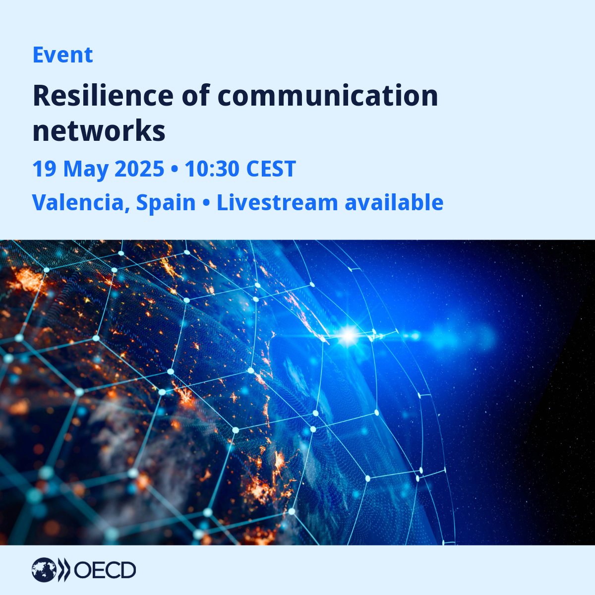 How can we safeguard our critical #CommunicationNetworks in an increasingly connected—and vulnerable—world?  Join us live as we explore how to enhance resilient #connectivity, the backbone of digital transformation. 

🗓 19 May
🕥 10:30 CEST 
📺 oe.cd/62y