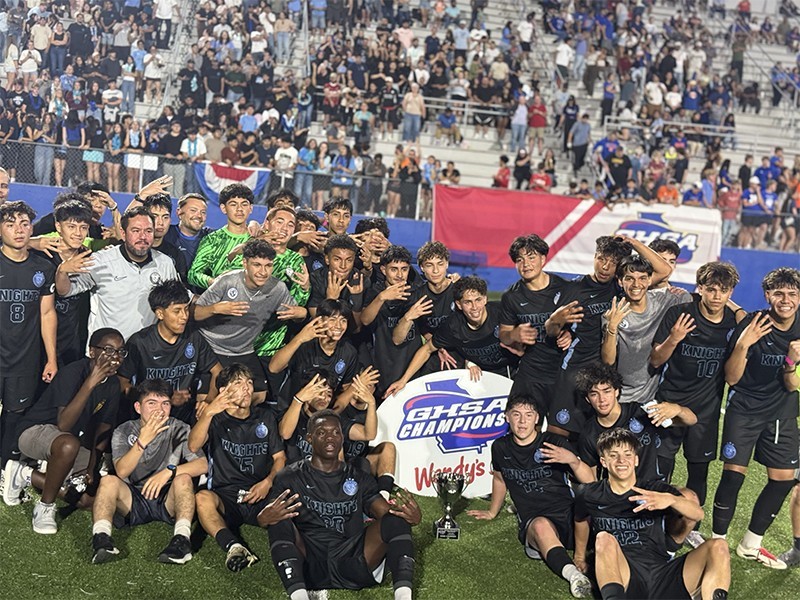 Congratulations to the Johnson High School Boys Soccer team for winning its third state championship in the past four seasons. The Knights defeated the Northwest Whitfield Bruins last night in the GHSA AAA State Finals with a score of 1-0. #hall_schools #highschoolssoccer