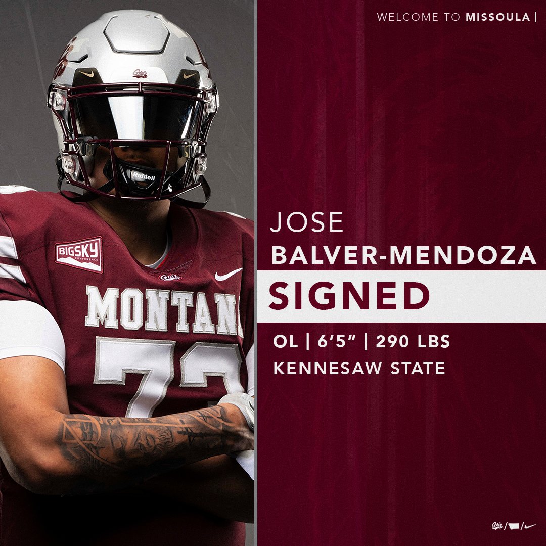 Another big dog up front! 💪

Welcome to Missoula <a href="/JoseBalver2024/">Jose Balver</a>! 

#GoGriz