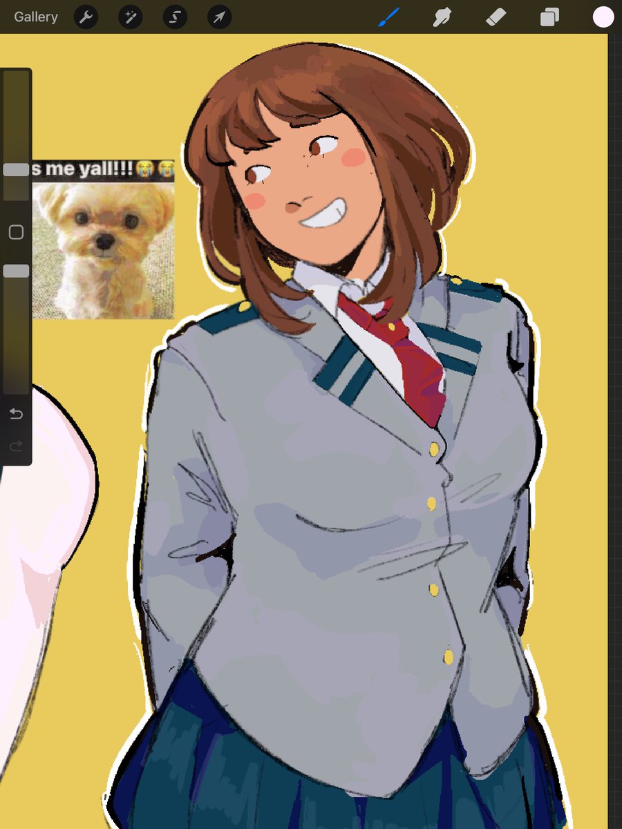 FADESTORAIN's tweet image. ochacho doodle 👎