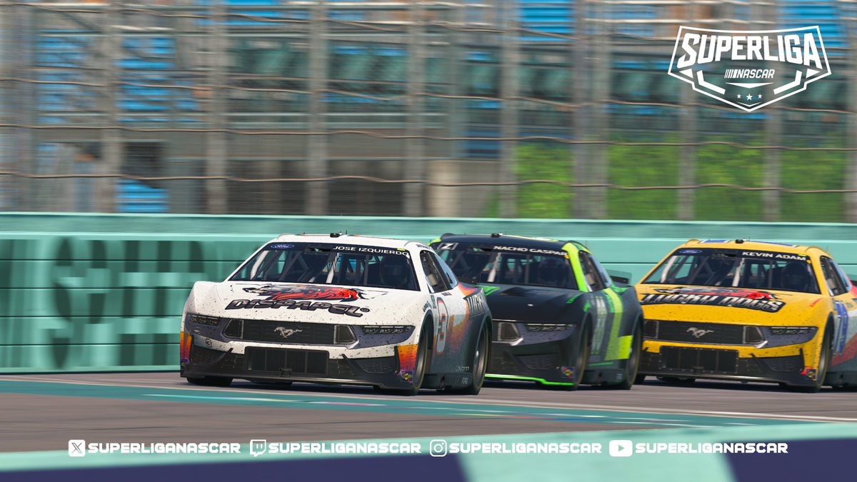 Última carrera del campeonato <a href="/SuperligaNascar/">SuperLiga Nascar</a> 🔥
Intentaremos asegurar la 2ª posición del campeonato, ya que ganar el título está muy complicado…
¡Pero vamos con todo! 💪
No te pierdas la carrera!!!
22:00 en el canal de la SuperLigaNascar en Twitch