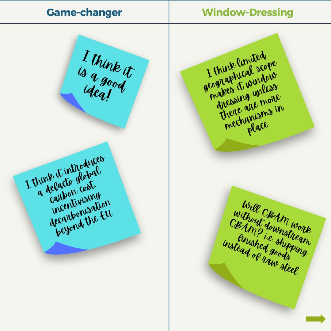 kallanish's tweet photo. 🎤 Last week at Made in Steel - Conference & Exhibition, we asked attendees two pressing questions:
👉 Will CBAM drive real change in steel production?
👉 Hydrogen steelmaking: Future or fantasy?
Here’s what attendees had to say 👇
#MadeInSteel #GreenSteel #CBAM #HydrogenSteel https://t.co/mGeVdjO7Db