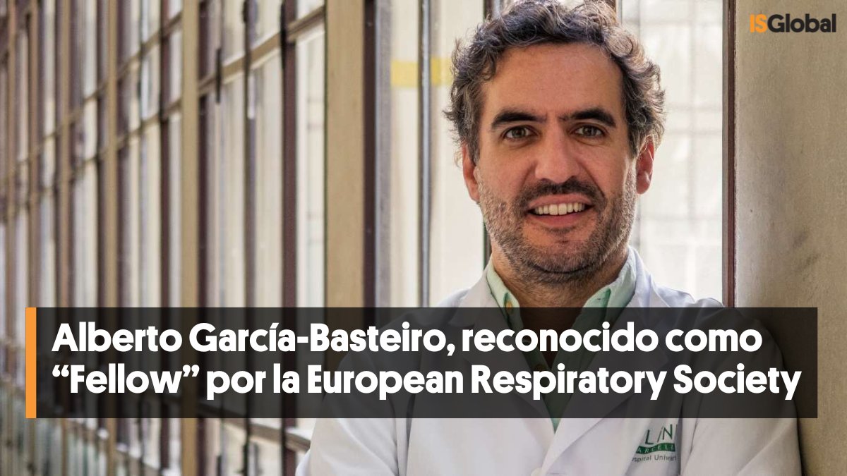 Alberto García-Basteiro (<a href="/agbasteiro/">Alberto García-Basteiro</a>) ha sido reconocido como “Fellow” por la <a href="/EuroRespSoc/">ERS</a> — una de las distinciones más prestigiosas en el ámbito de la medicina respiratoria.👏¡Enhorabuena, Alberto!

🟠 f.mtr.cool/utbvdzyaog